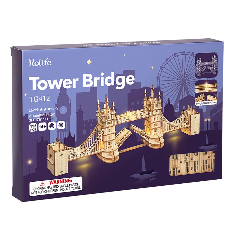 Tower Bridge Pagoda Building Model
