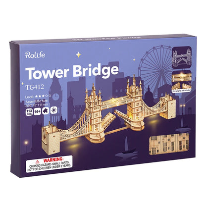 Tower Bridge Pagoda Building Model