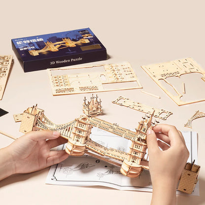 Tower Bridge Pagoda Building Model