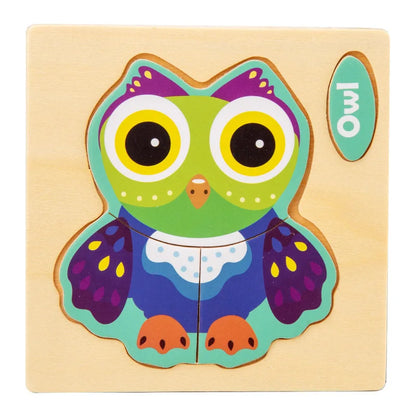 Animal 3D Wooden Puzzle