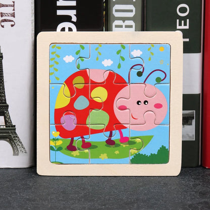 Wooden Aqua Puzzles Toys