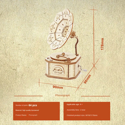 Gramophone Music Box Puzzles