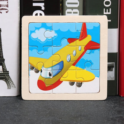 Wooden Aqua Puzzles Toys
