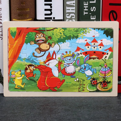 Early Educational Wooden Puzzles