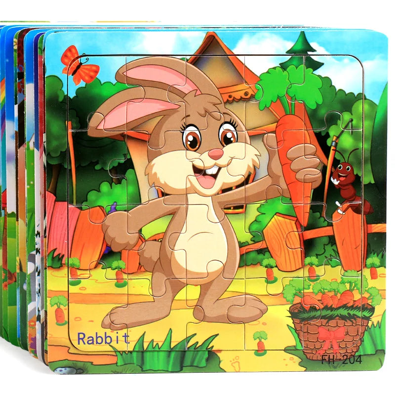 Wooden Puzzle For Kids