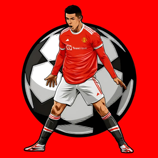 Wooden Football Sports Stars Puzzle