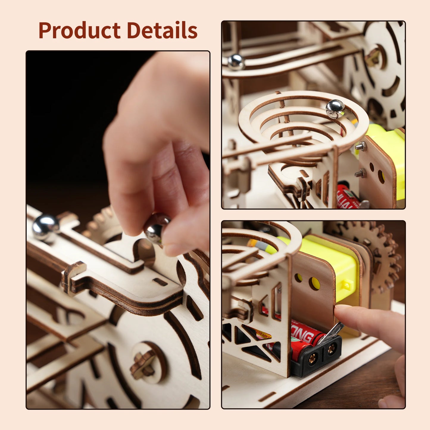 Marble Run Wooden 3D Puzzle