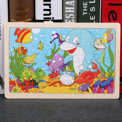 Early Educational Wooden Puzzles