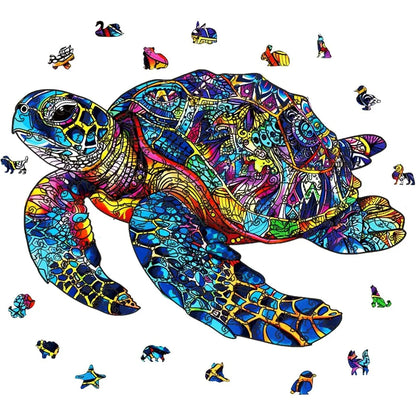 Sea Turtle Wooden Puzzle