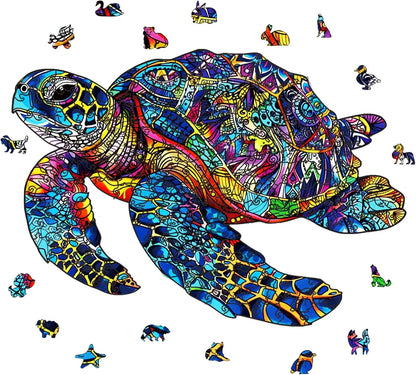 Sea Turtle Wooden Puzzle