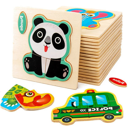 Animal 3D Wooden Puzzle